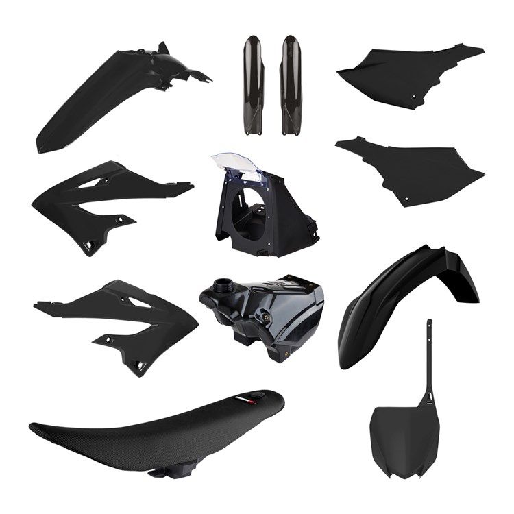 Yamaha Black RESTYLE KIT YZ125/250 02-21 INC TANK & SEAT (22-26)