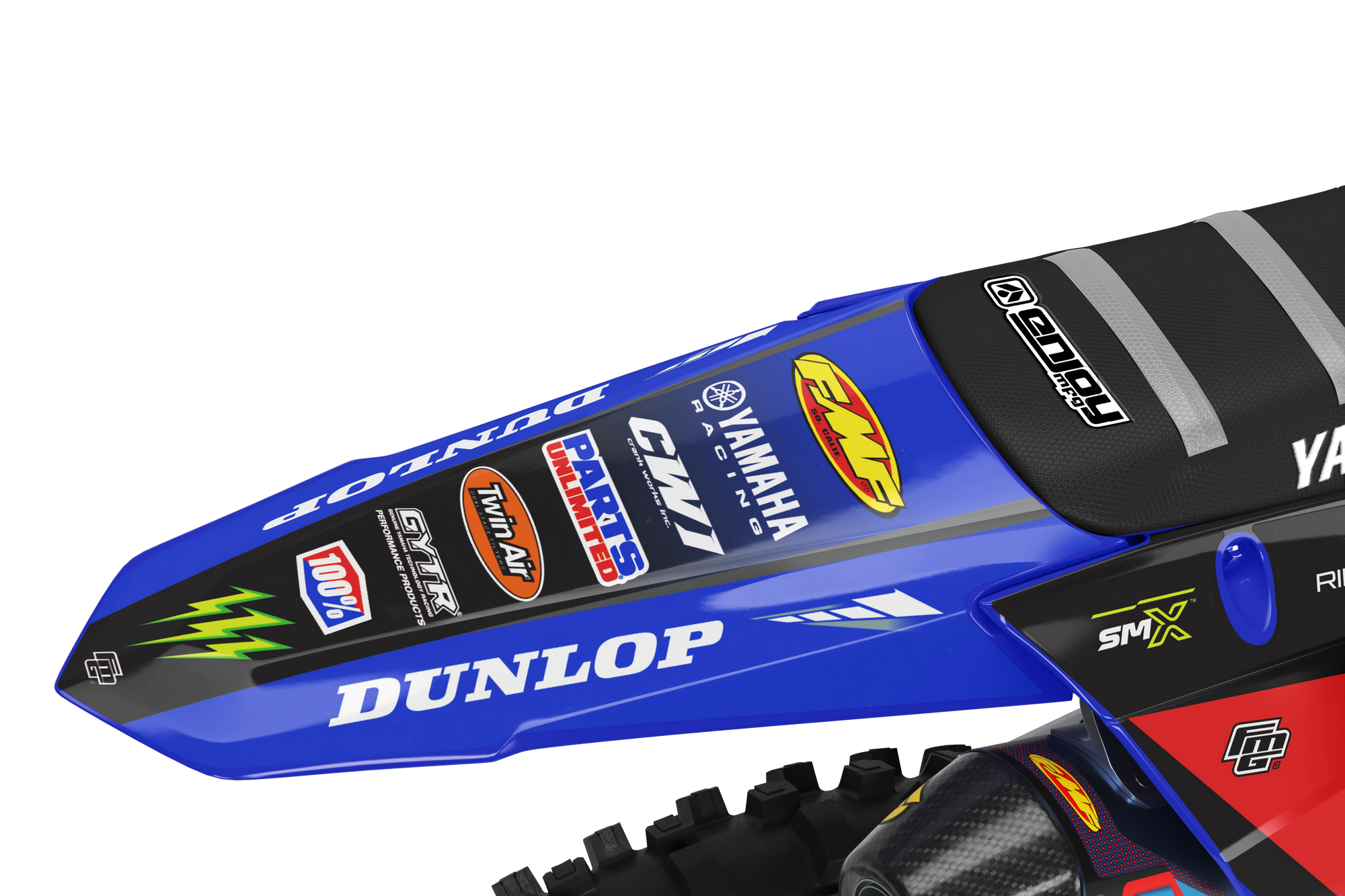 Factory Yamaha Graphics HD Edition.  YZ YZF PW TR WR WRF FACTORY MOTOCROSS GRAPHICS