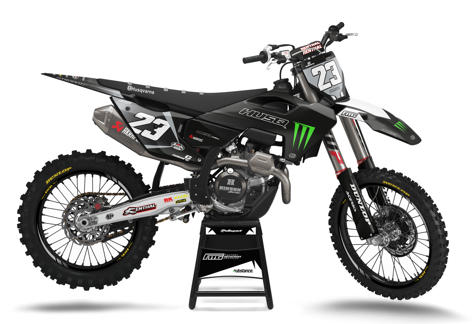 Husqvarna 2025 FMG Factory EDITION  GRAPHICS KIT