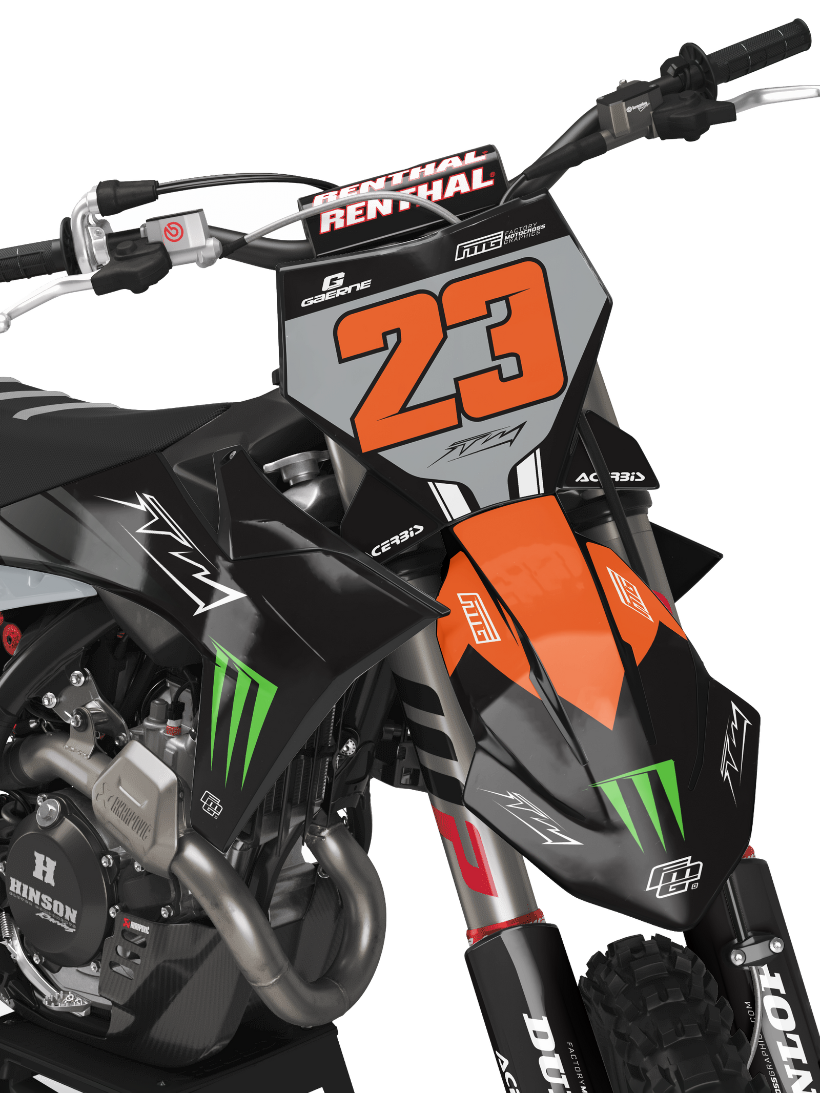 Fits KTM 2025 FMG Factory EDITION  GRAPHICS KIT.
