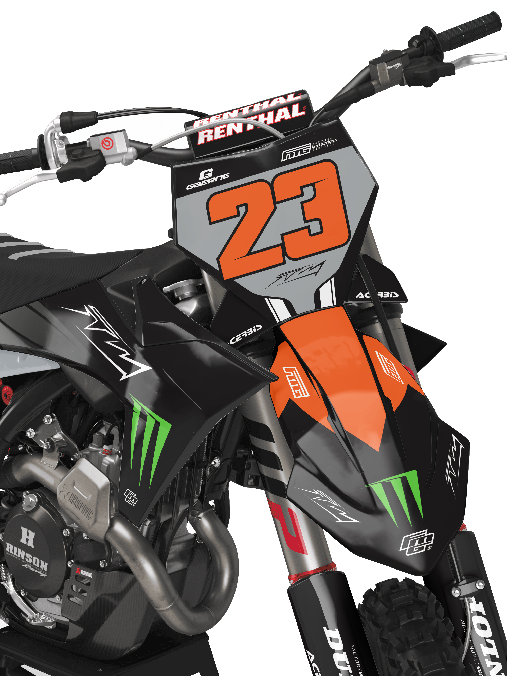 Fits KTM 2025 FMG Factory EDITION  GRAPHICS KIT.