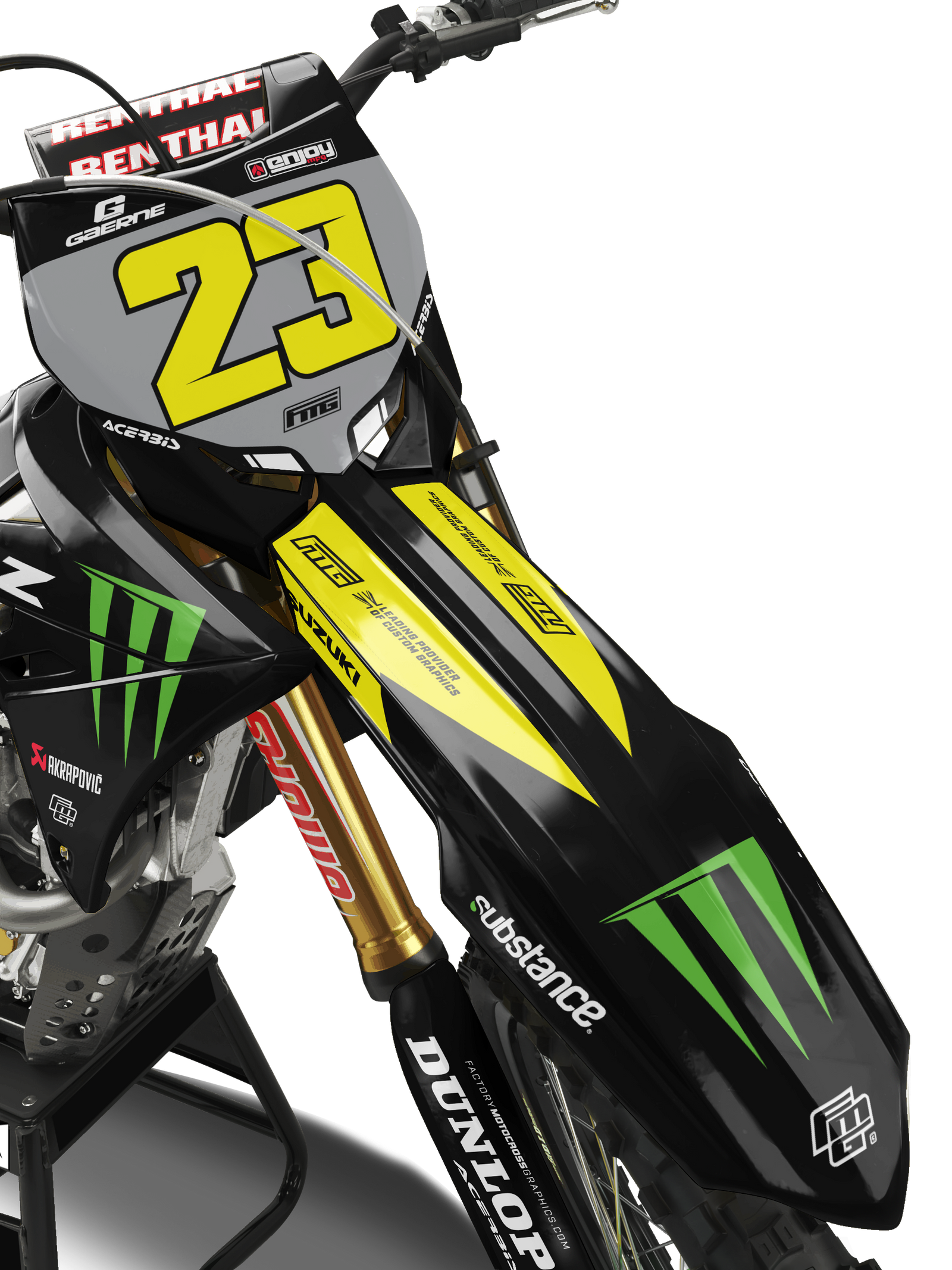 SUZUKI FMG FACTORY EDITION GRAPHICS KIT