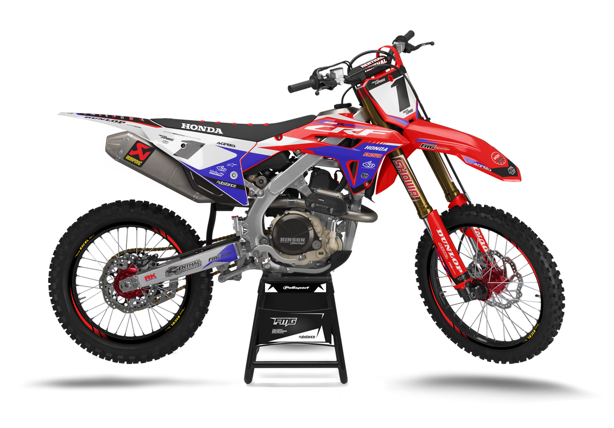 Honda Motocross Graphic Sticker Kits CRF250 CRF450 ...