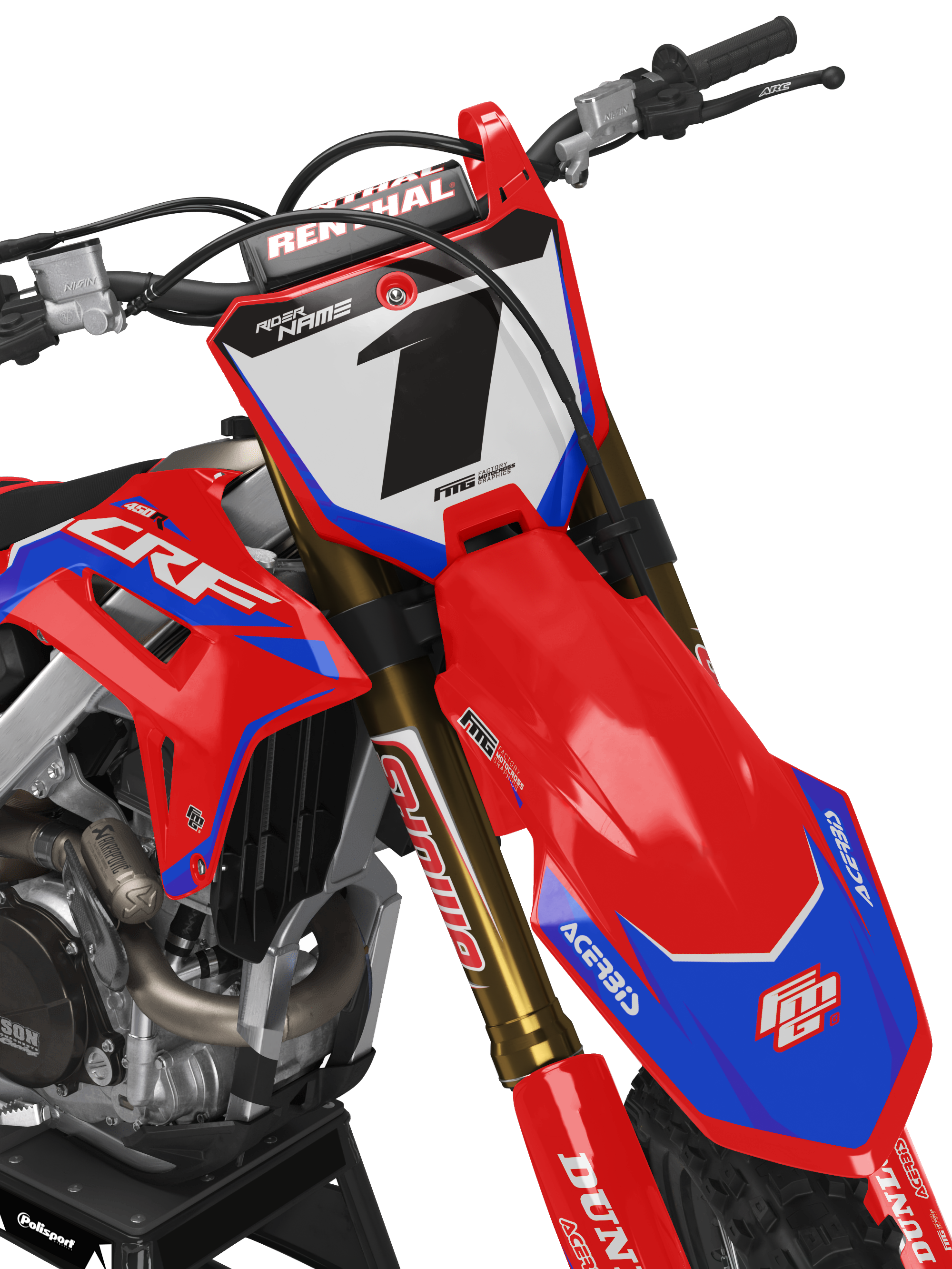 Honda CRF/CR 2024 Factory Race Graphics Kit