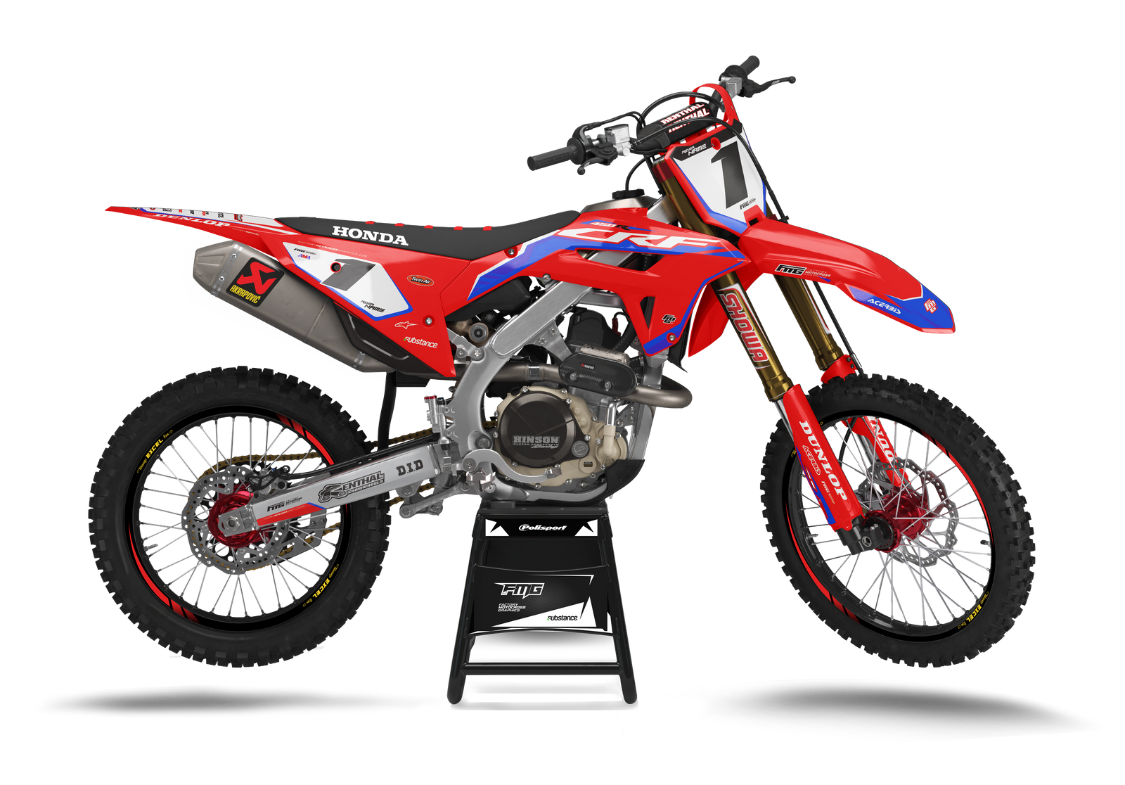 Honda CRF/CR 2024 Factory Race Graphics Kit