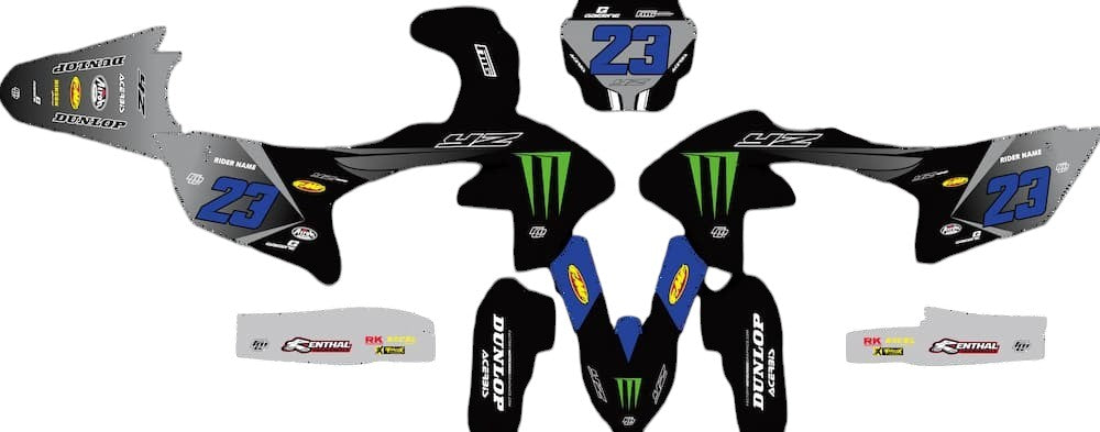 YAMAHA 2025 Factory EDITION GRAPHICS KIT.