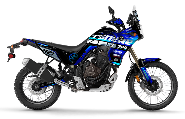 labelbike - Velgstrips Beschermingsset Compatibel met Yamaha Tenere 700 World Raid