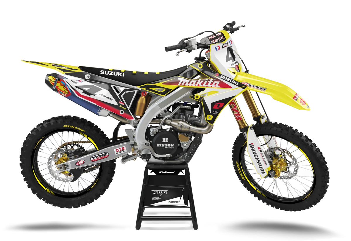 Suzuki Vintage Graphics Kit