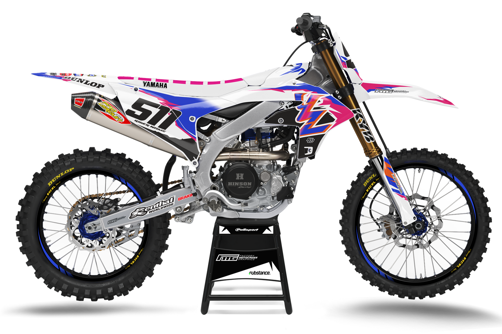 Yamaha  Anniversary Factory Graphics Kit