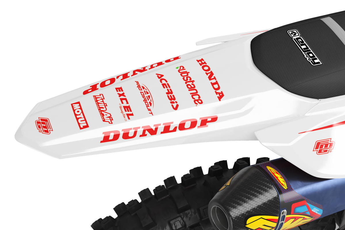 Honda 2025 Anniversary witte Factory EDITION GRAFISCHE KIT.