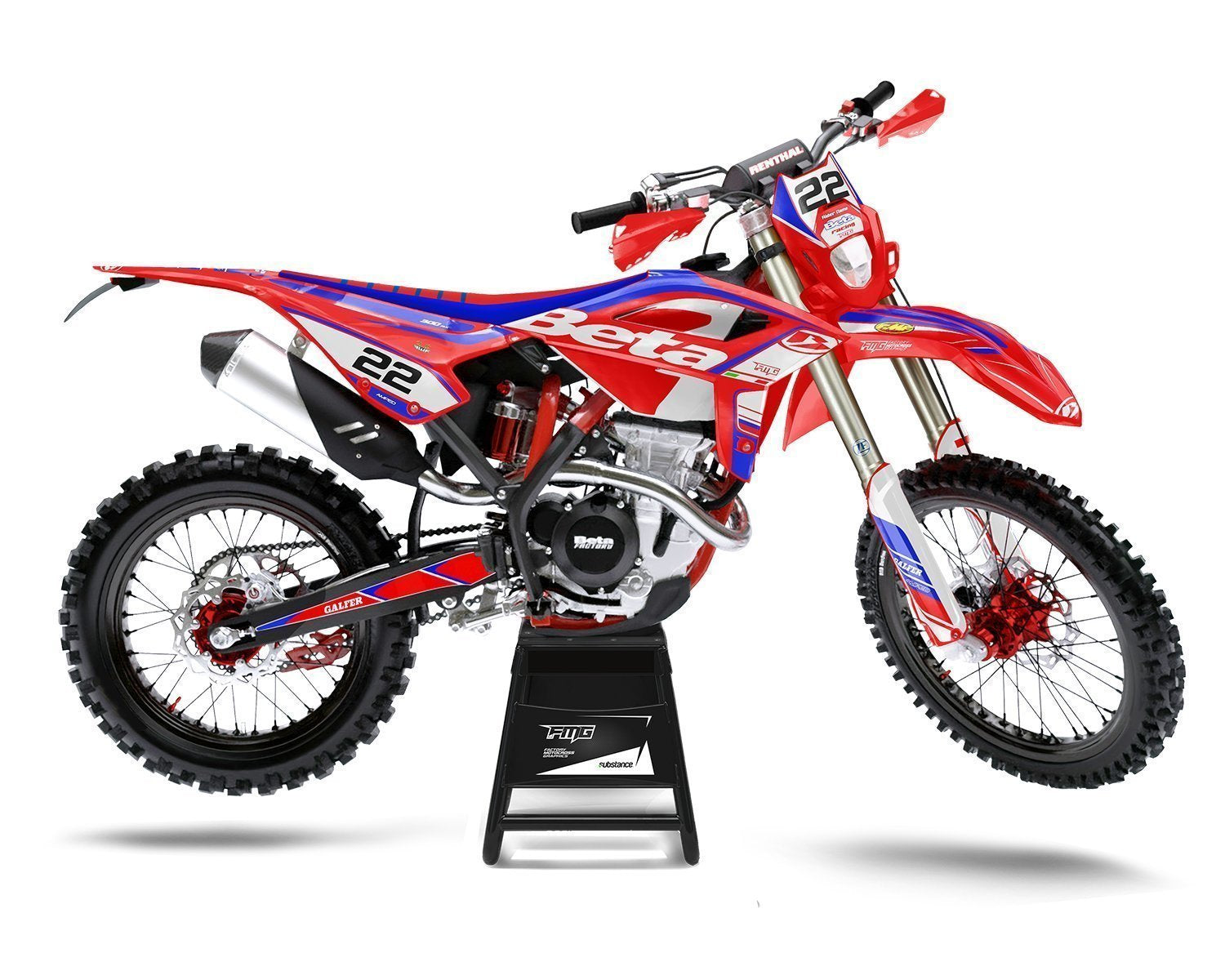 Custom Beta RR Enduro Graphic Decal Sticker Kits - Custom Beta ...