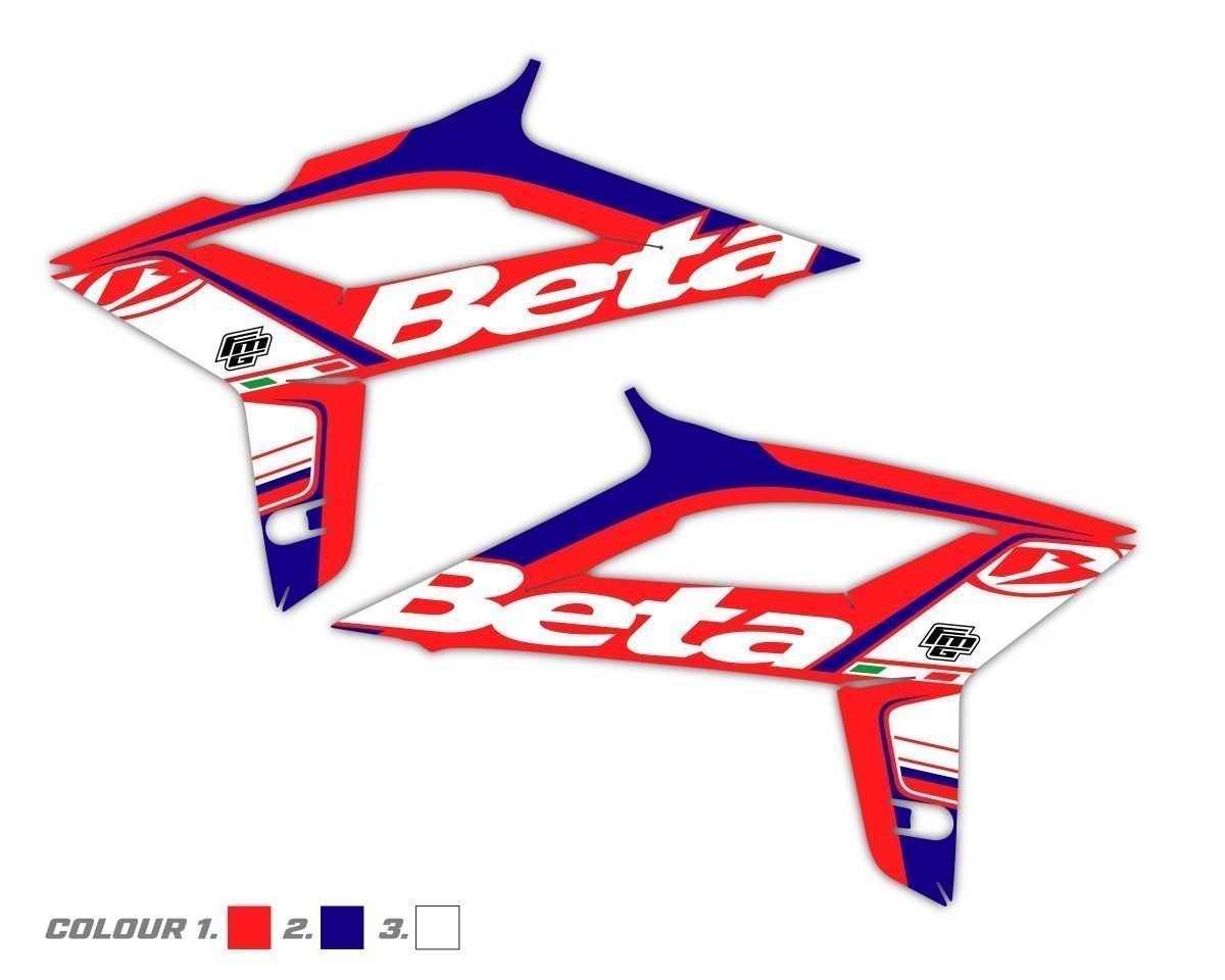 Beta Radiator Shroud Graphics