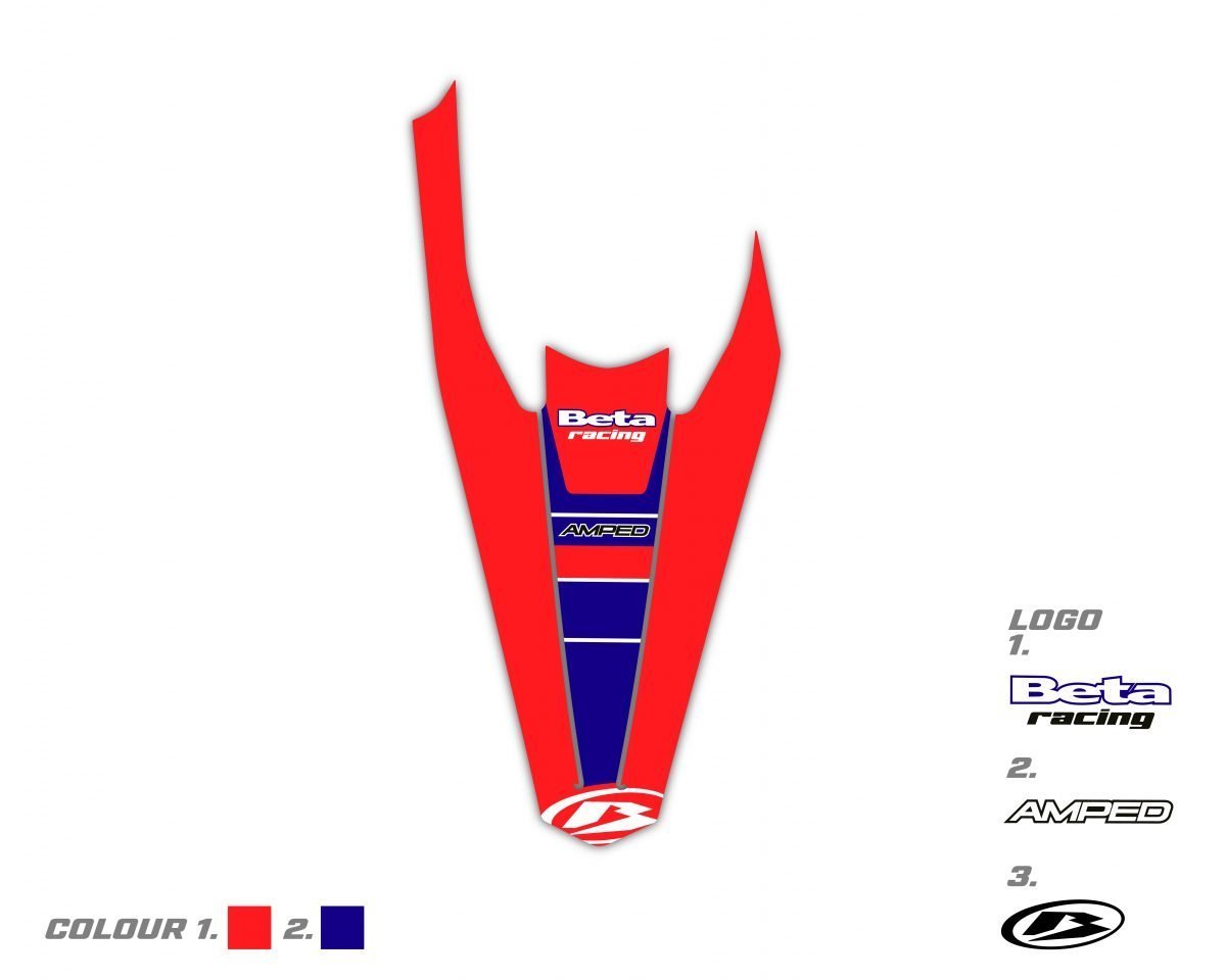 Beta Rear Fender Graphic