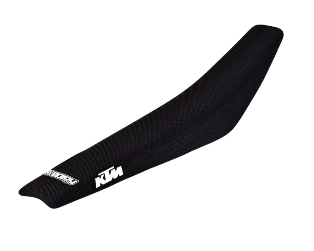 Enjoy Fits KTM Black Ribbed Logo Seat Cover