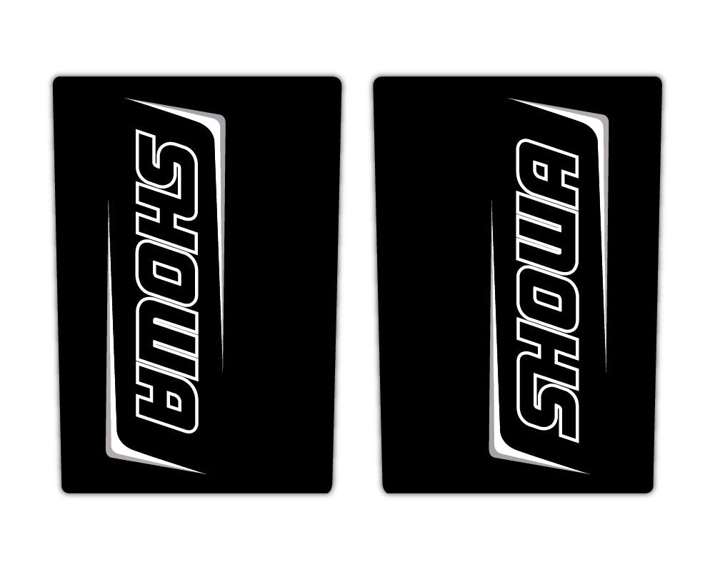 Black Upper Fork Decals