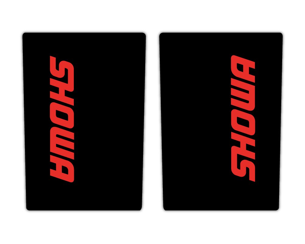 Black Upper Fork Decals