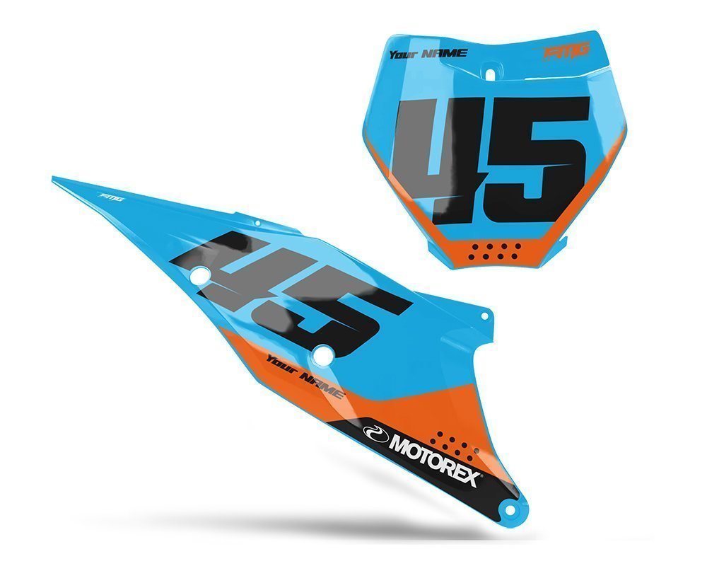 Fits KTM Volta Blue Backgrounds