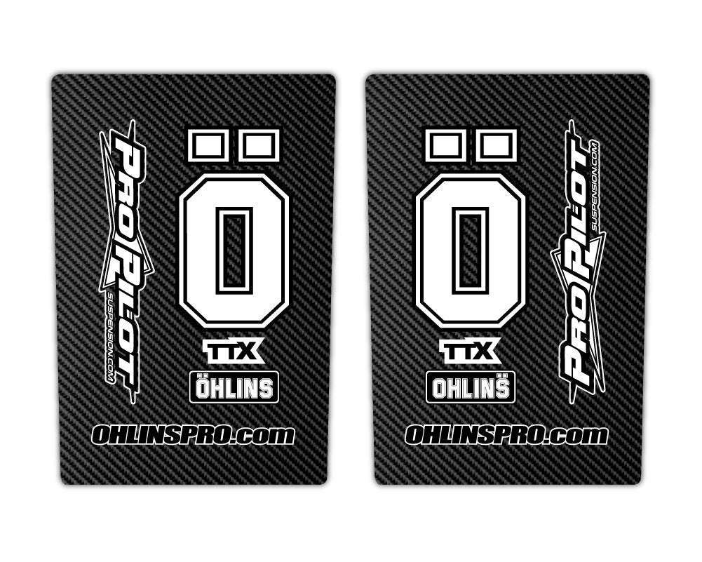 Carbon Upper Fork Decals