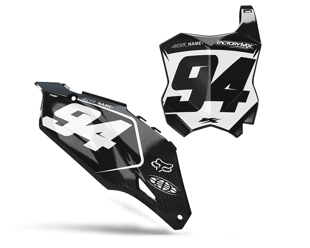 Kawasaki Number Board Decals