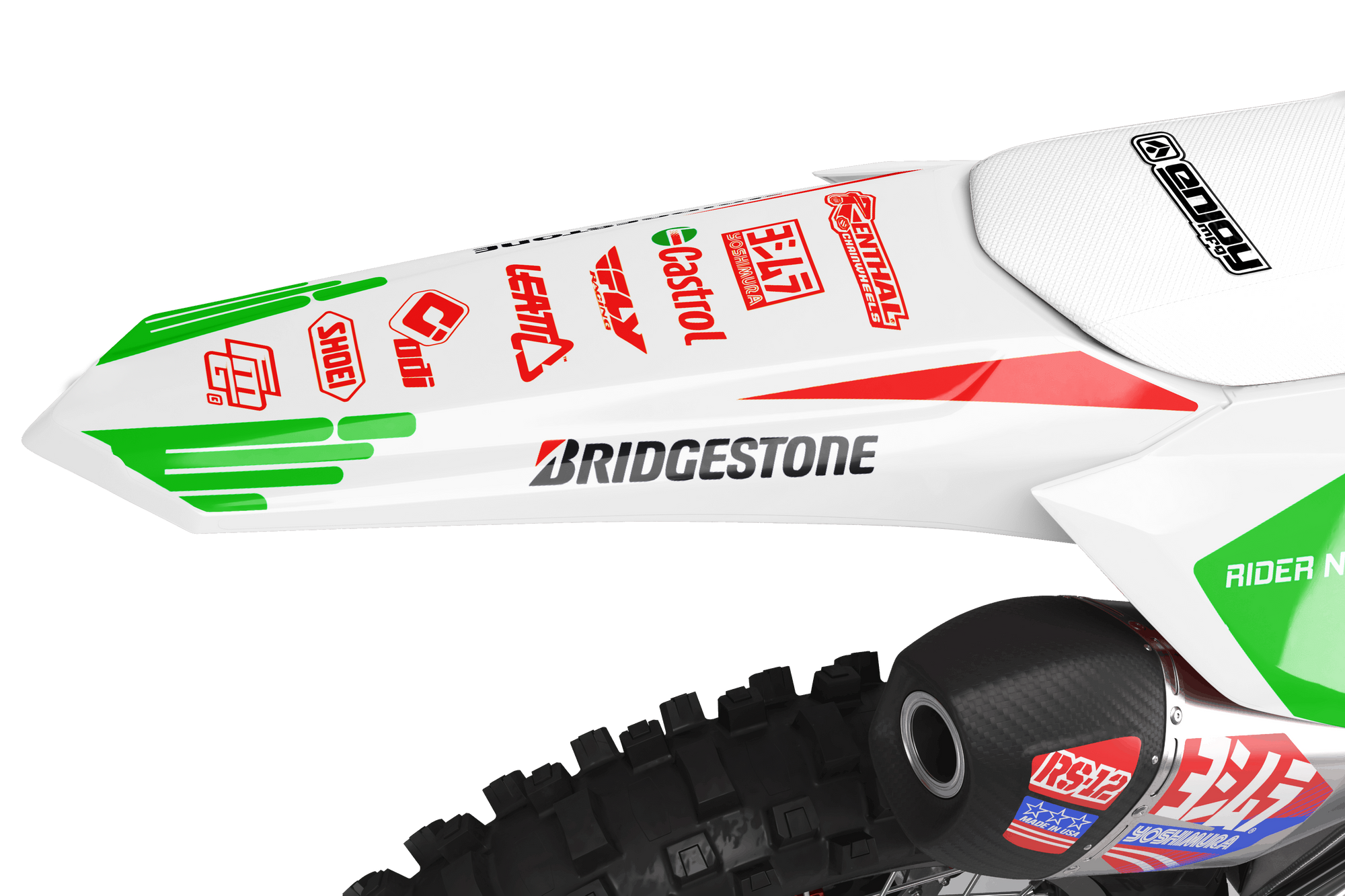 Honda CRF/CR Castrol Factory Graphics Kit