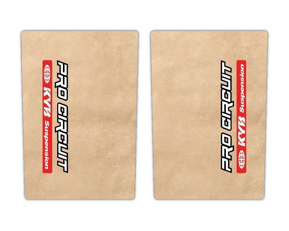 Clear Upper Fork Decals