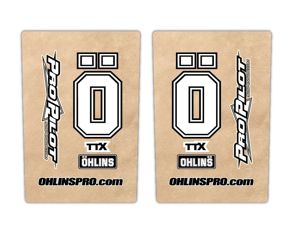 Clear Upper Fork Decals