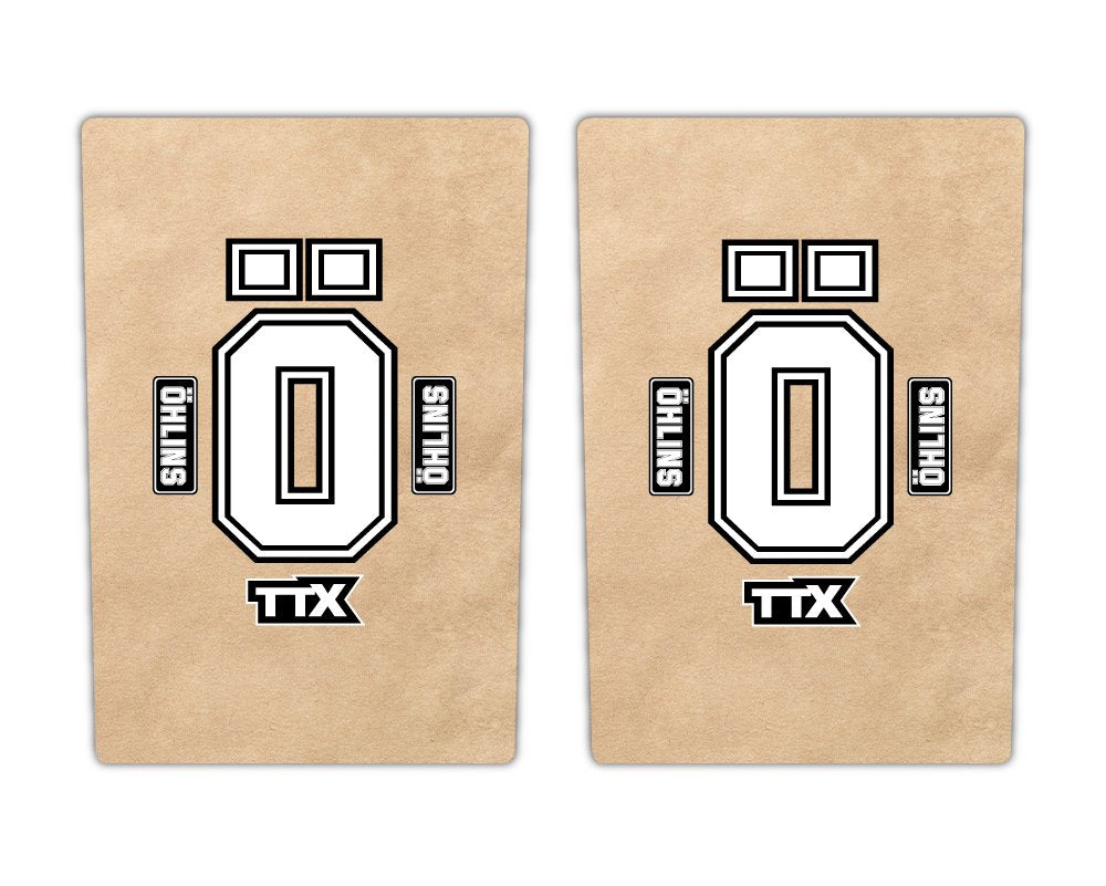 Clear Upper Fork Decals