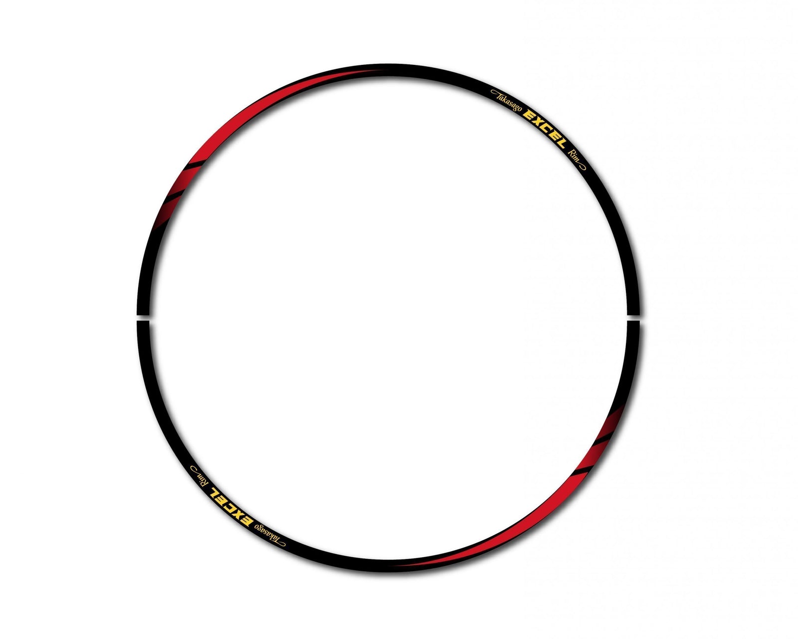 CRF Red Rim Stickers