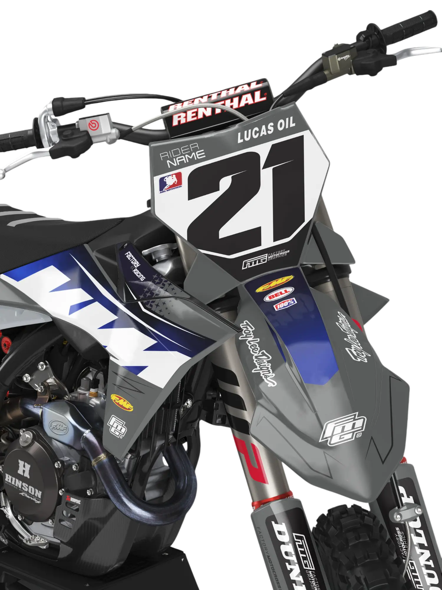 FUSE Fits KTM Grey GRAPHICS KIT.