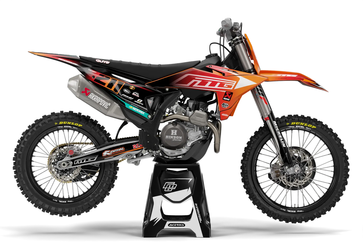 Past op KTM Predator Graphics Kit