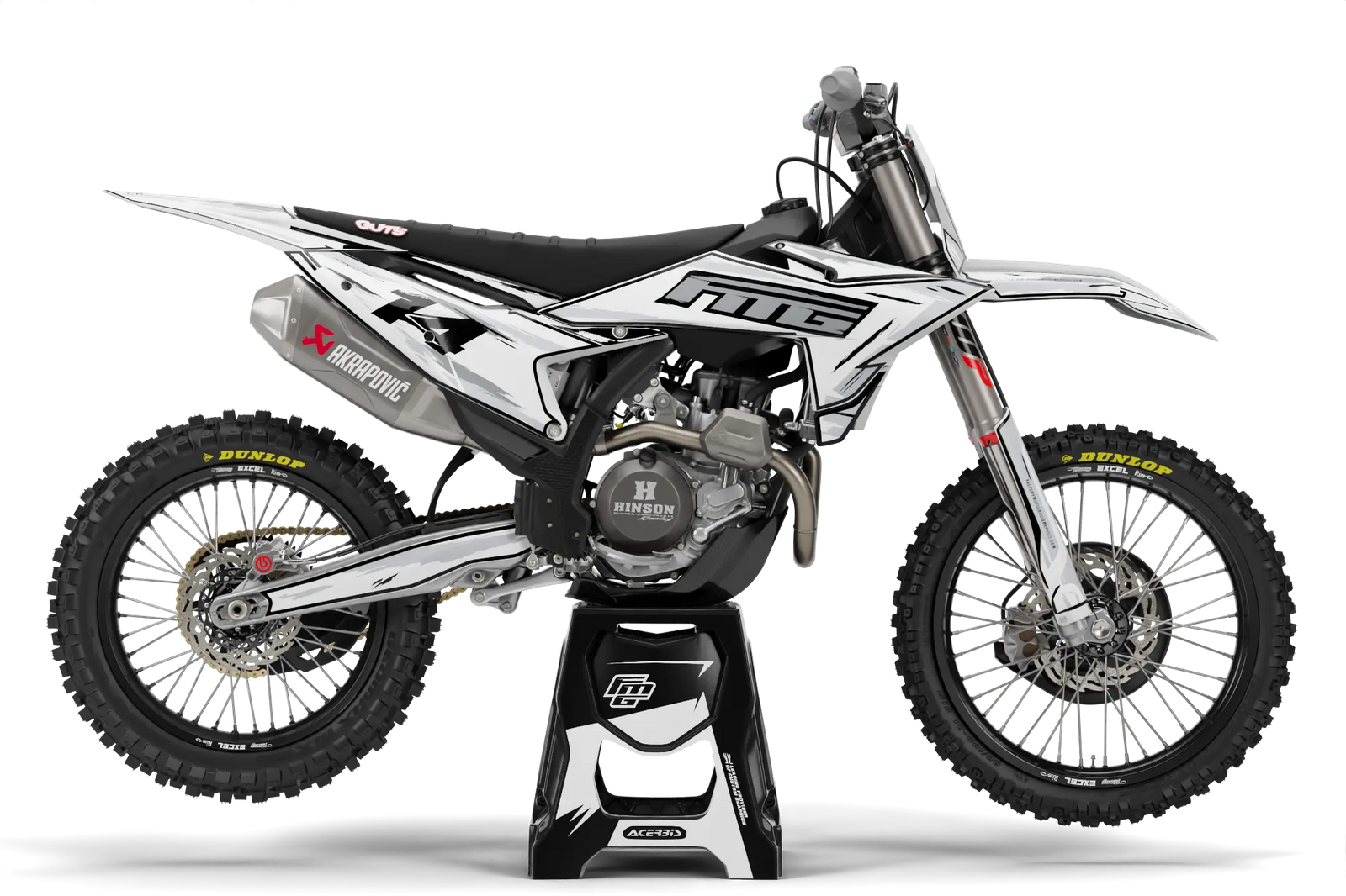 Fits KTM TOON BLACK & WHITE GRAPHICS KIT