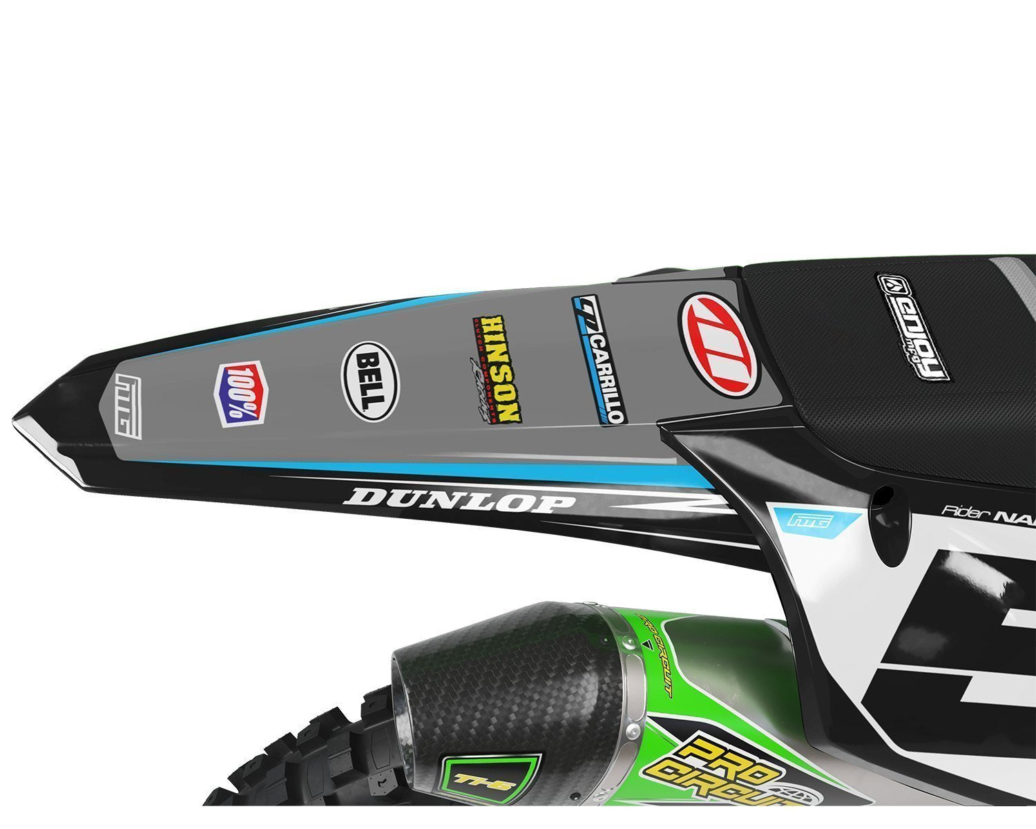 Kawasaki  Black Force Graphics Kit