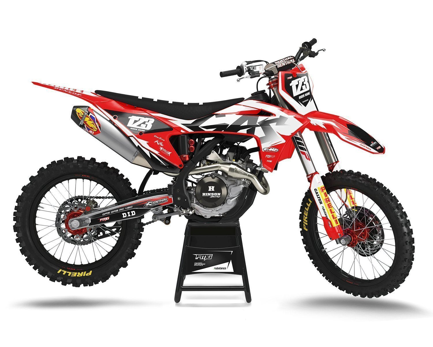 Custom GAS GAS Graphics