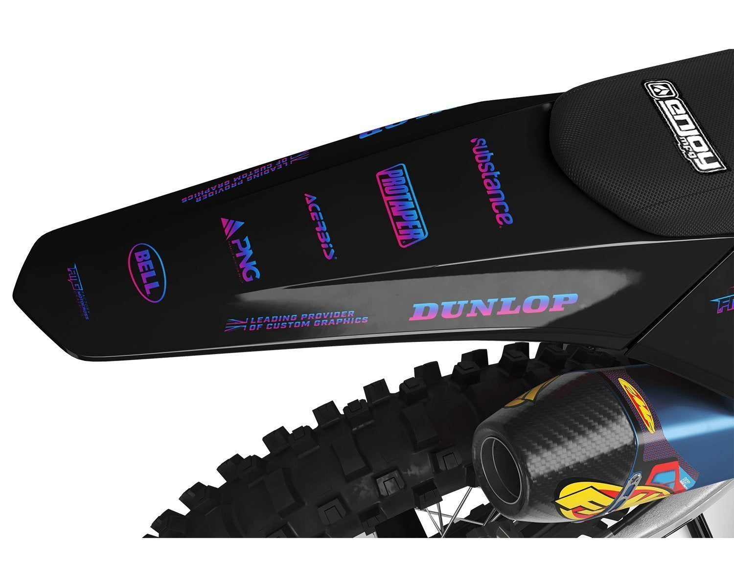 Gas Gas Black Palm Graphics Kit