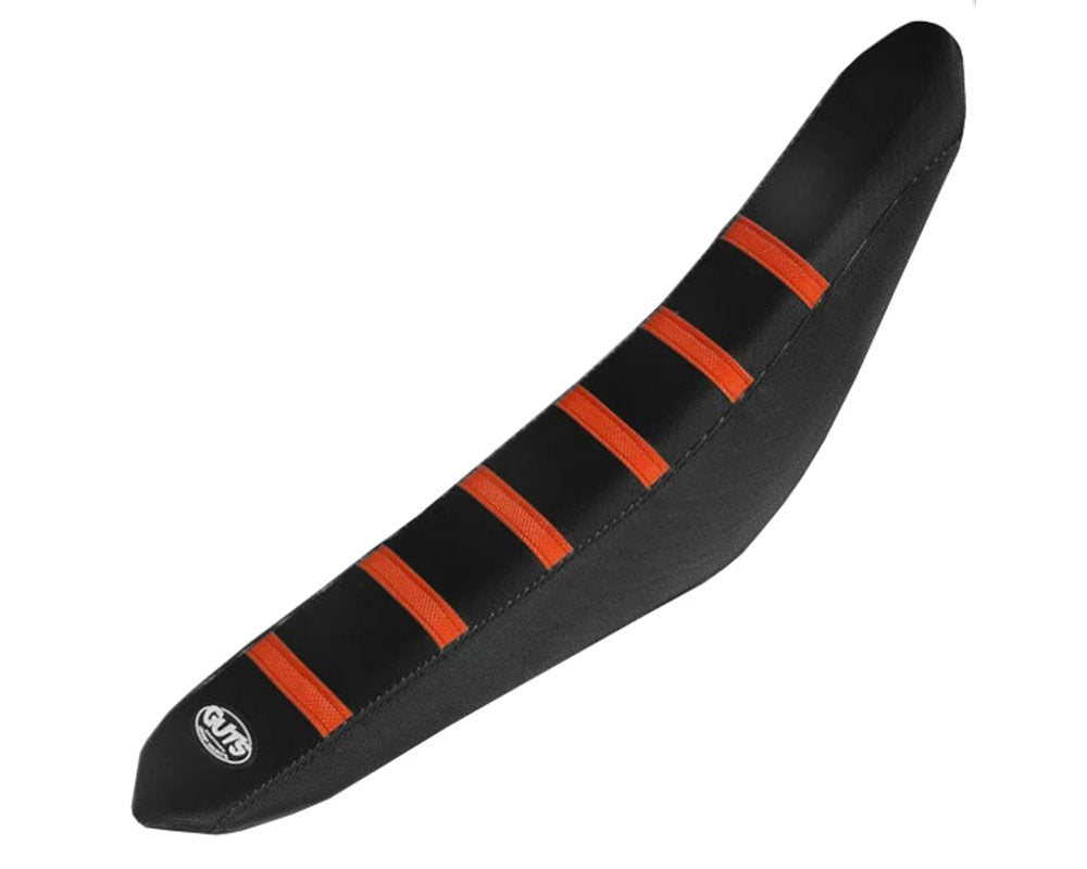 Guts Fits KTM Orange Ribbed Black Seat Cover