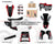 Honda CRF/CR Red Indigo Graphics Kit