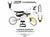 Husqvarna TC / FC / TE / FE / TX / FX Racing Grey Graphics Kit Factory Motocross Graphics