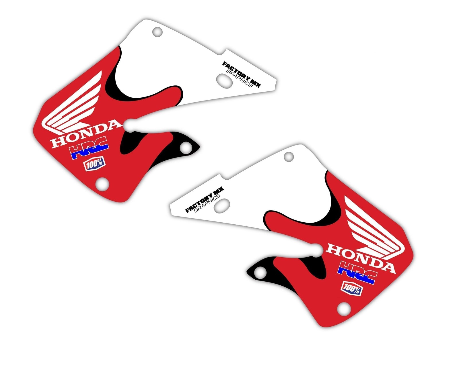 Honda Radiator Scoops