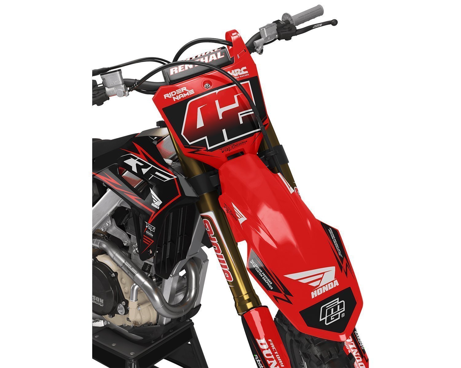 CRF250 CRF450 CRF150 CRF110 Custom Decals