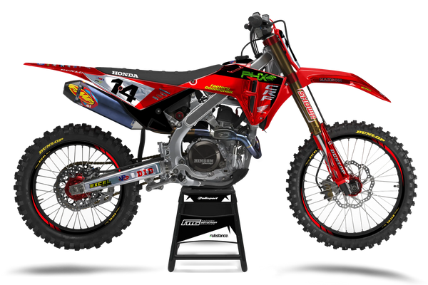 グロムJC92 HRC   graphic decal Honda Chrome Phoenix Factory Connection Graphics Kit