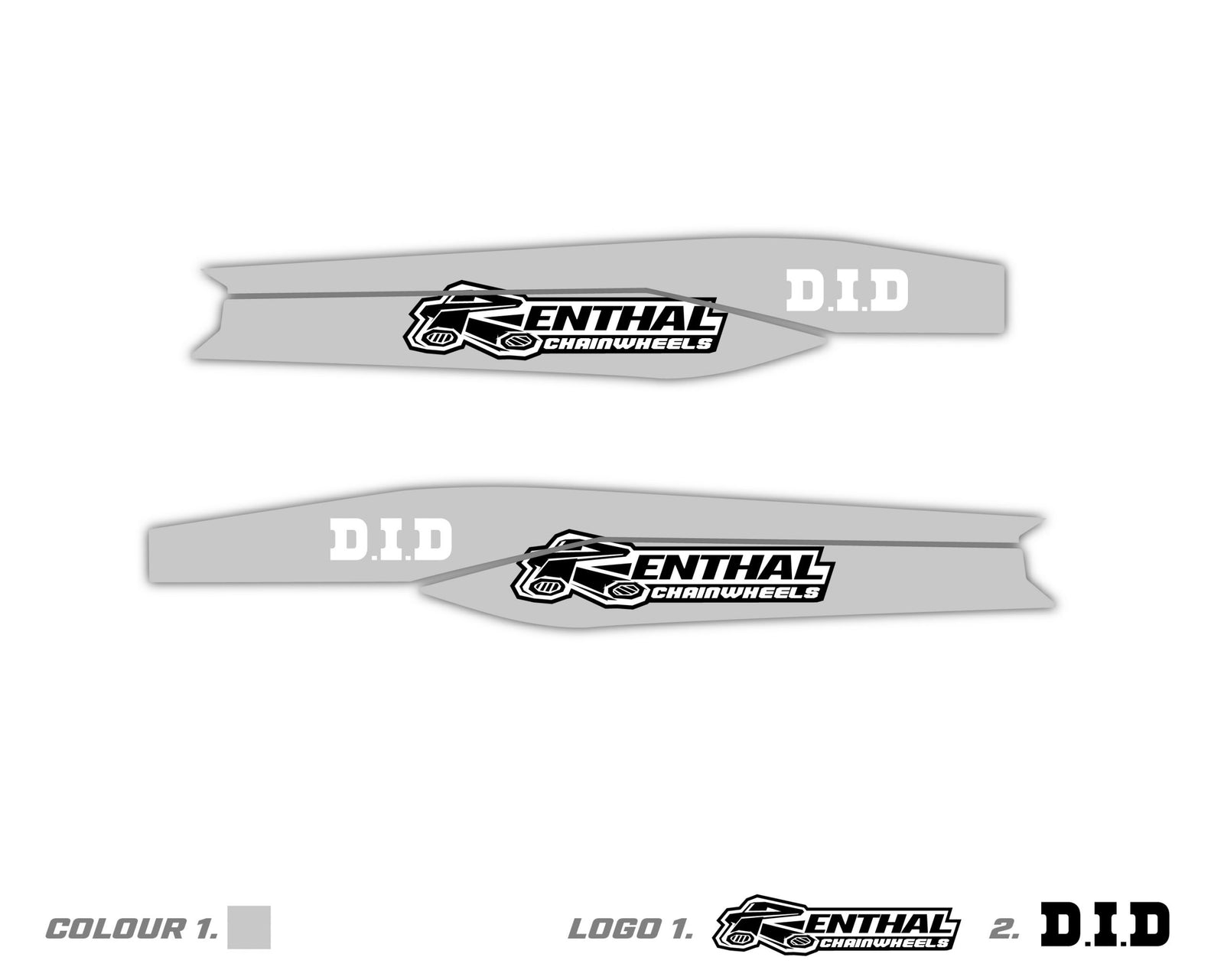 Grey Husqvarna Swing Arms