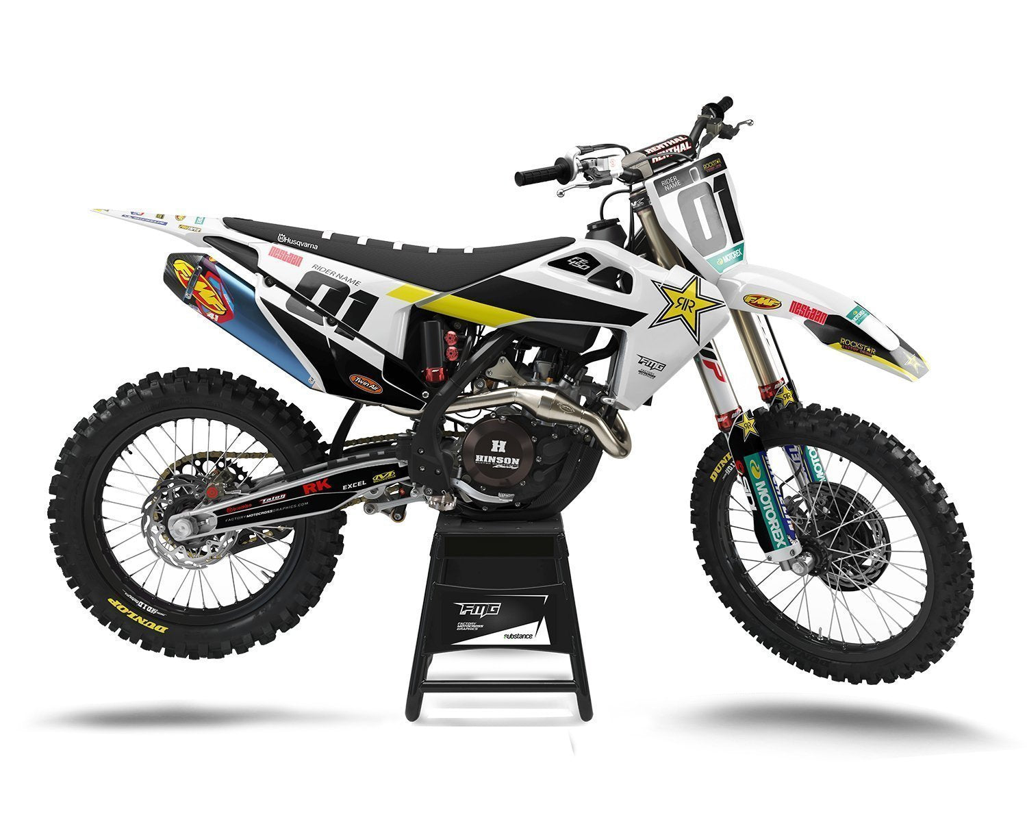 Husqvarna Factory Enduro Graphics Kit