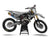 Husqvarna TC / FC / TE / FE / TX / FX Racing Grey Graphics Kit Factory Motocross Graphics