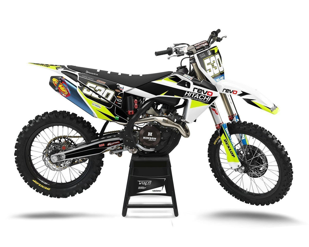 Neon Husqvarna Decals