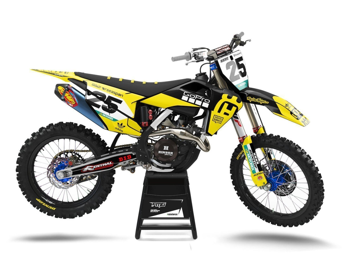 Husqvarna Custom Motocross Decals UK