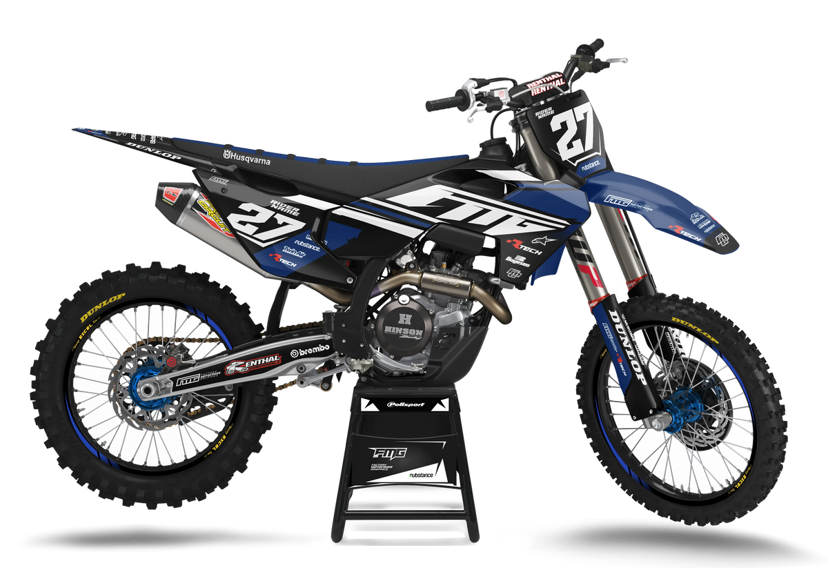 Husqvarna Hybrid Factory Graphics Kit