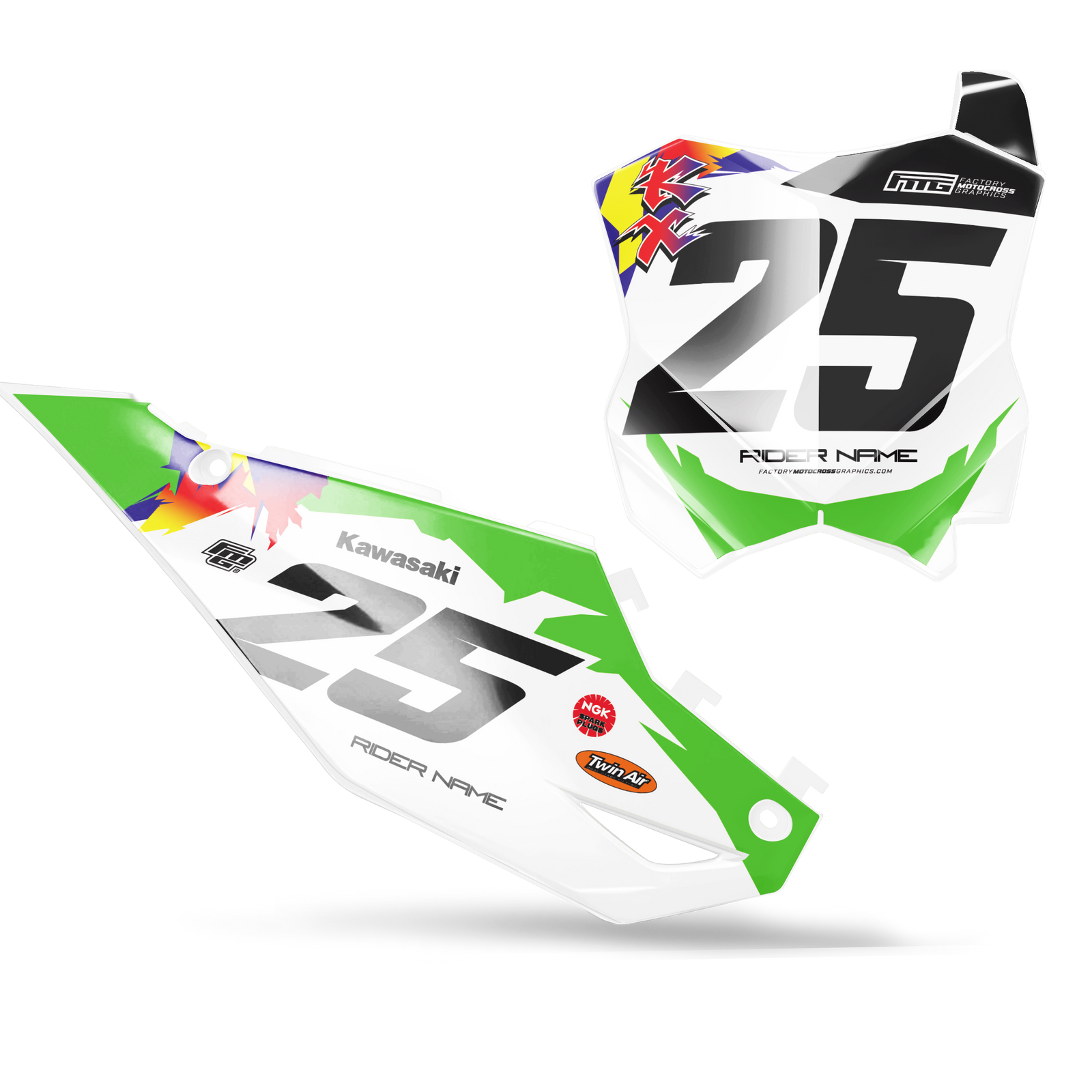 KAWASAKI 2025 KXF/KX Backgrounds V2