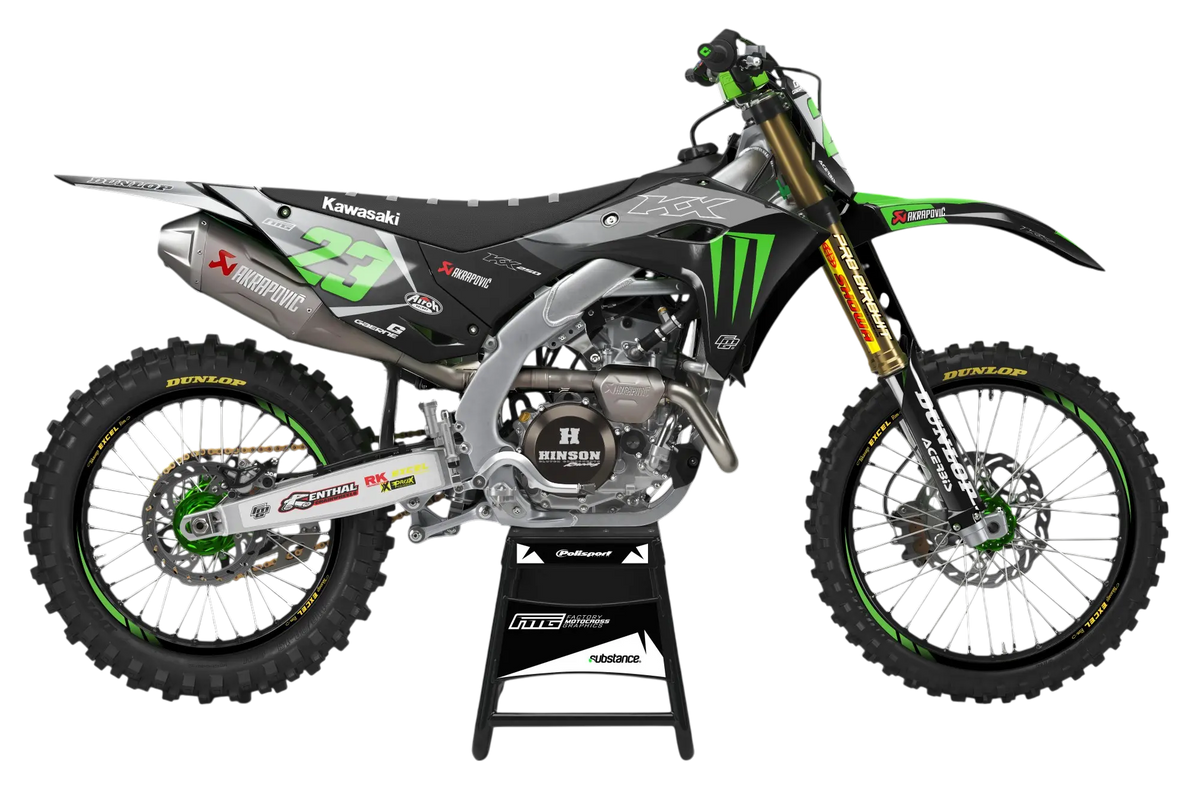 KAWASAKI Monster Rep GRAPHICS KIT