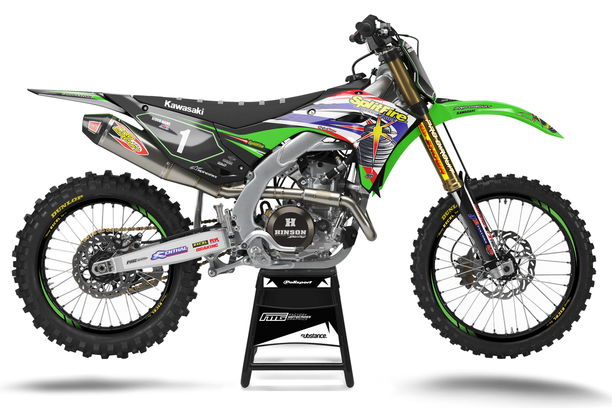 KAWASAKI Splitfire Team GRAPHICS-kit