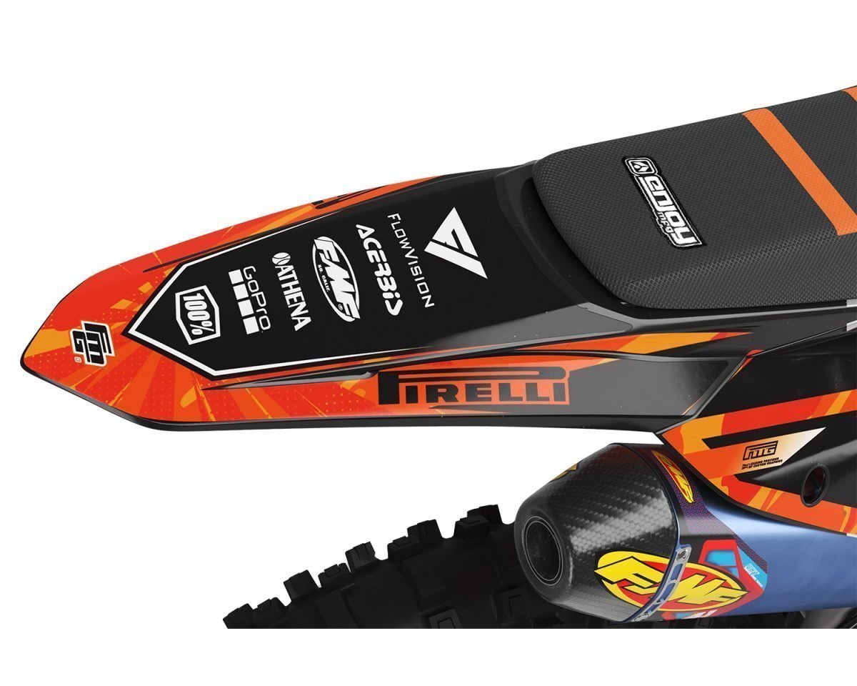 Fits KTM SX / SXF Orange Comet Graphics Kit